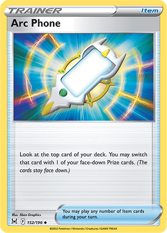 Arc Phone  152/196 Pokémon TCG Lost Origin