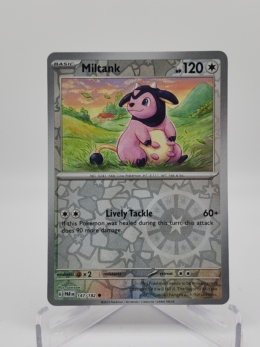 Miltank [Reverse Holo]  147/182 Pokémon TCG Paradox Rift