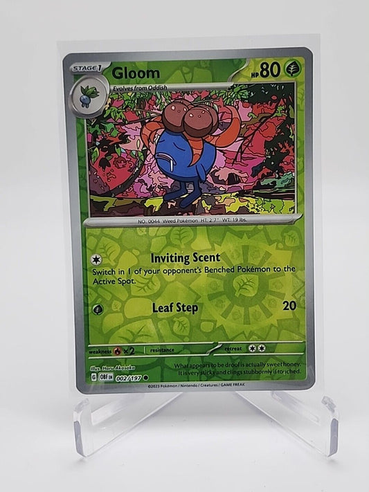 2/197 Gloom [Reverse Holo] Pokémon TCG Obsidian Flames