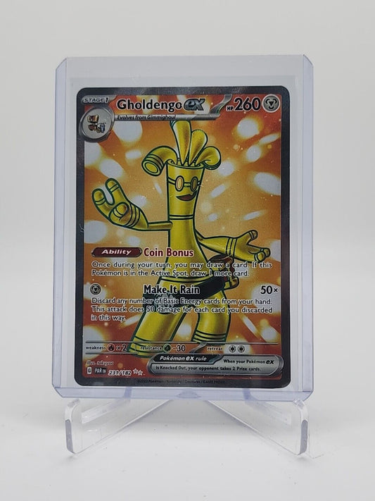 Gholdengo ex  231/182 Pokémon TCG Paradox Rift