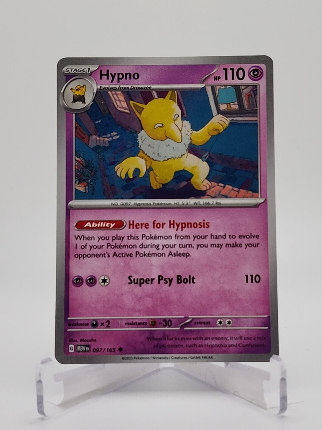 97/165 Hypno  Pokémon TGC Scarlet & Violet - 151