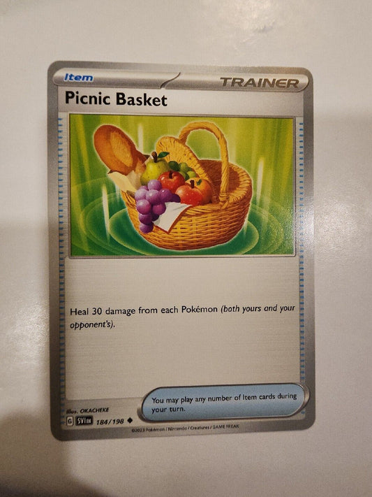 Picnic Basket 184/198 Pokémon TGC Scarlet & Violet