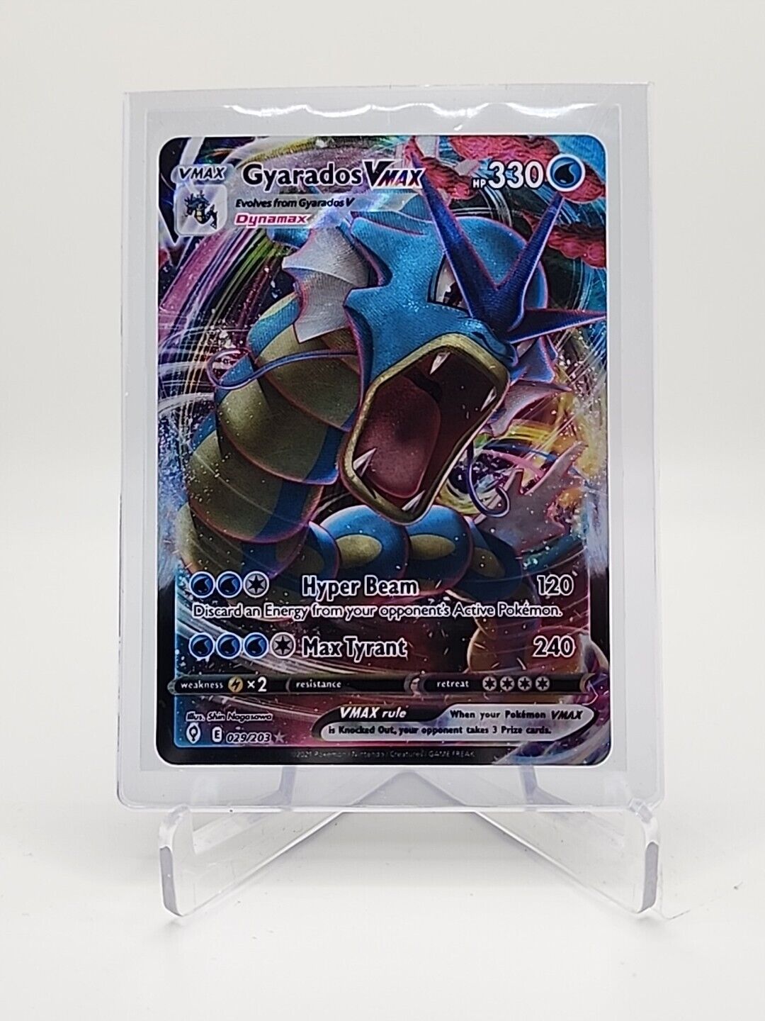 Gyarados VMAX  29/203 Pokémon TCG Evolving Skies