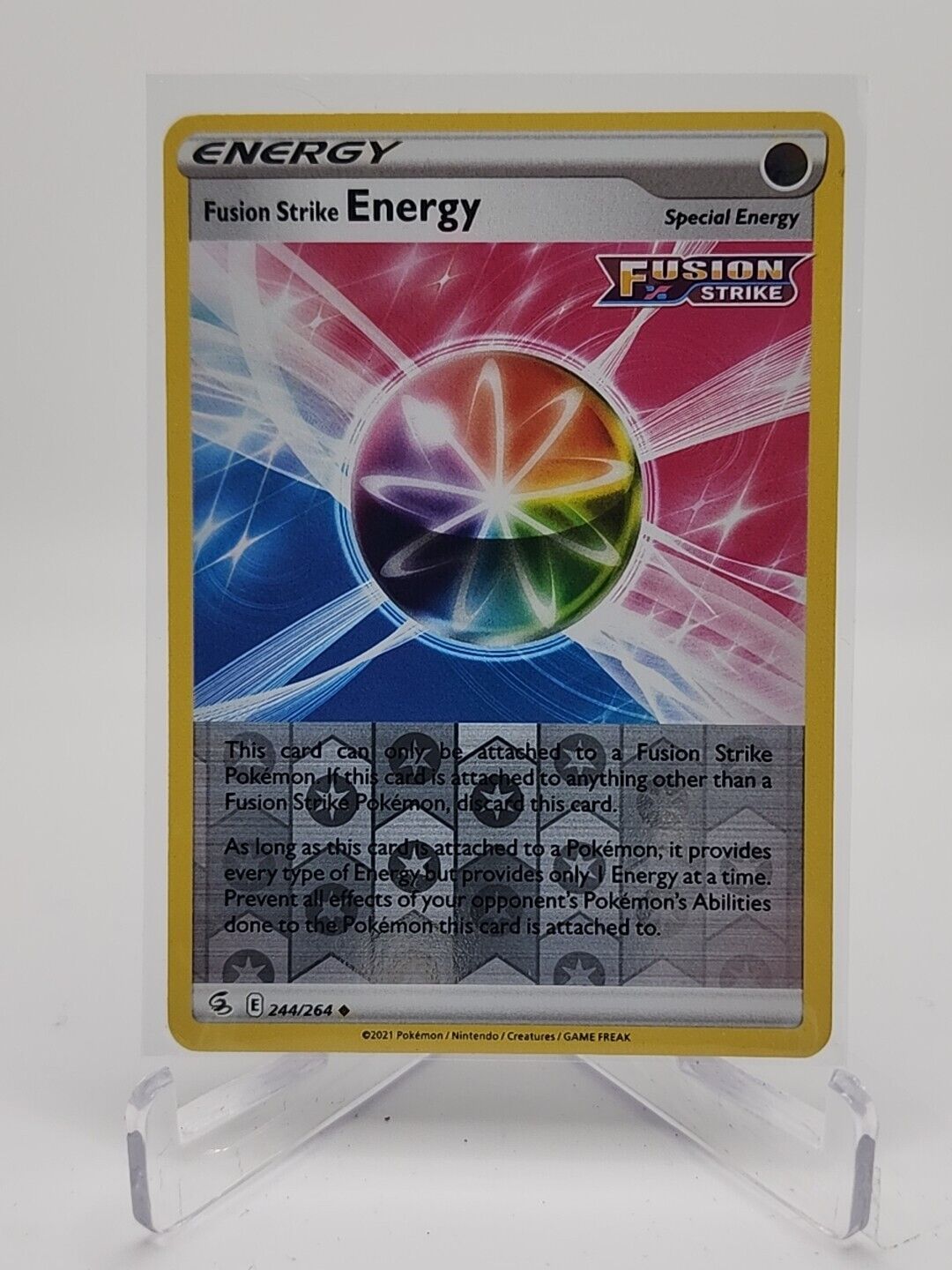 Fusion Strike Energy [Reverse Holo]  244/264 Pokémon TCG Fusion Strike