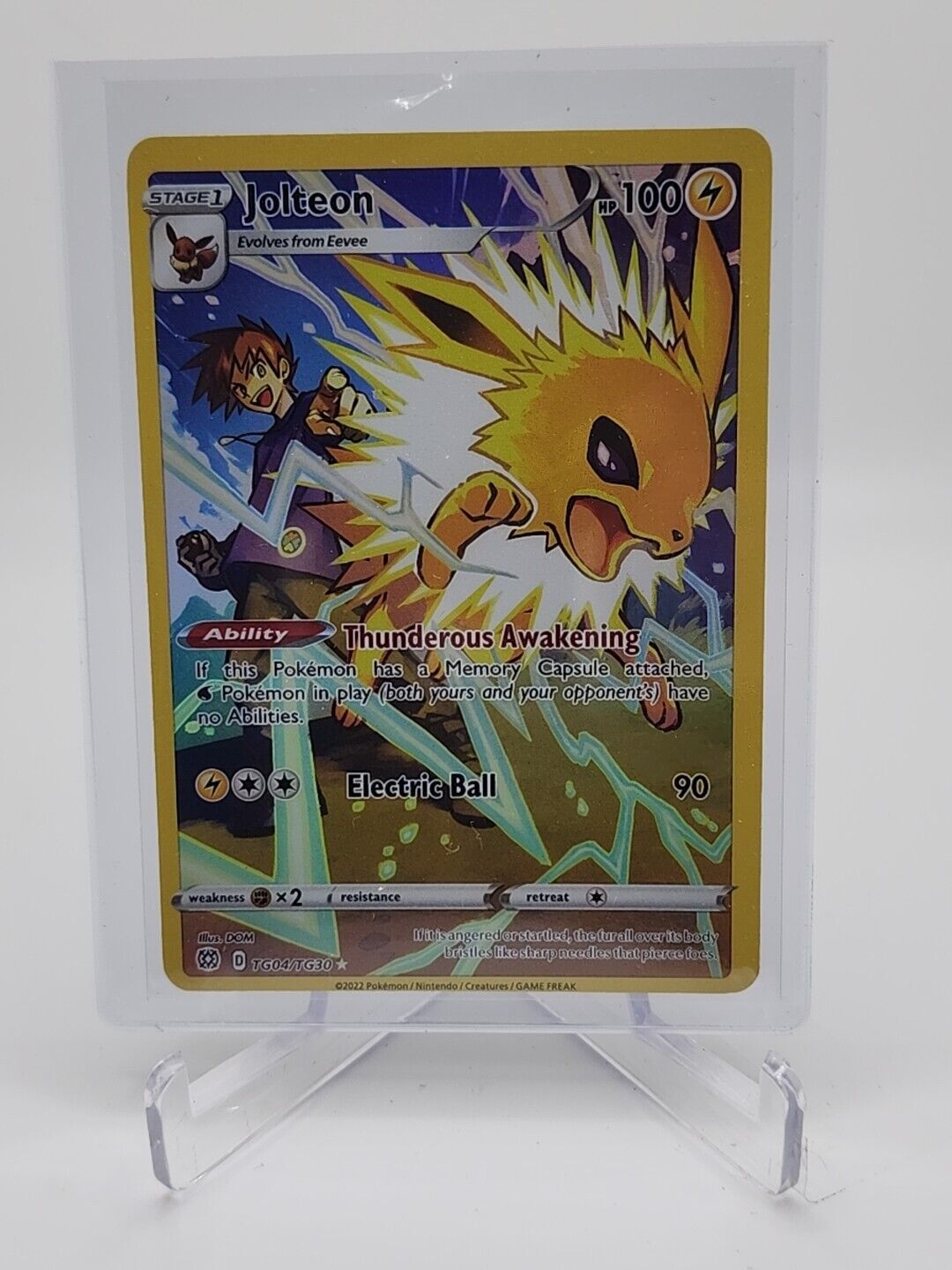 Jolteon  TG04/TG04 Pokémon TCG Brilliant Stars