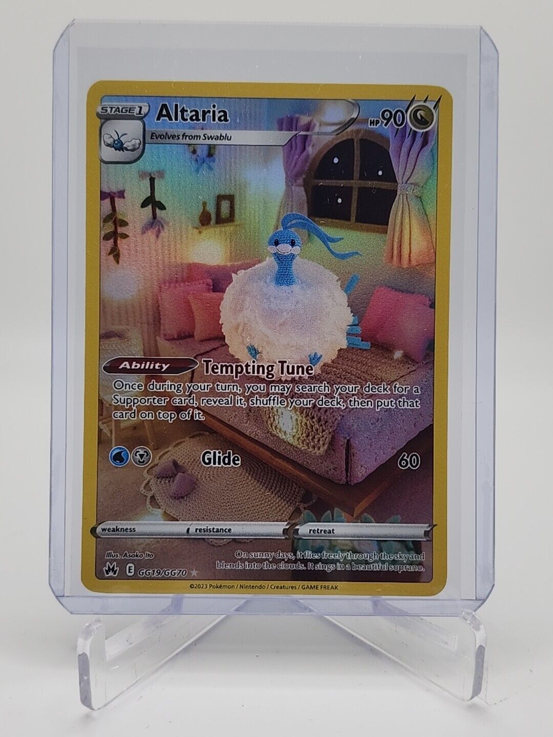 Altaria  GG19/159 Pokémon TCG Crown Zenith