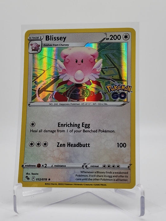 Blissey [Holo] 52/78 Pokémon TGC Pokemon Go