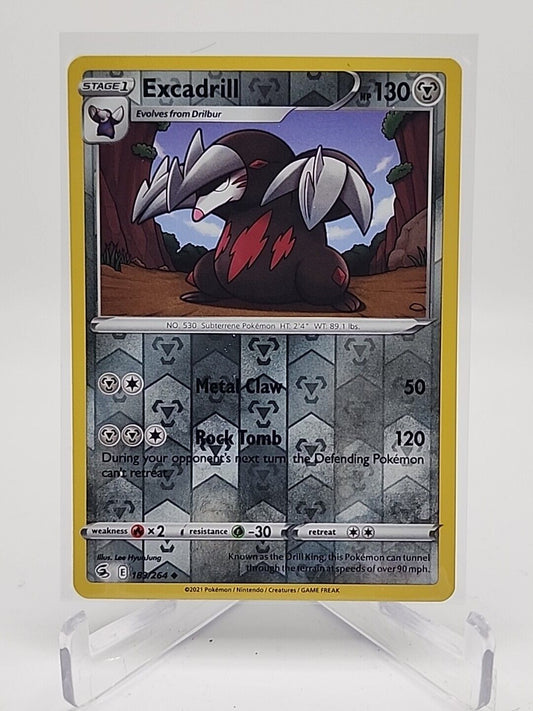 Excadrill [Reverse Holo]  183/264 Pokémon TCG Fusion Strike