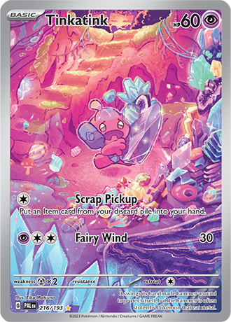 Tinkatink  216/193 Pokémon TCG Paldea Evolved