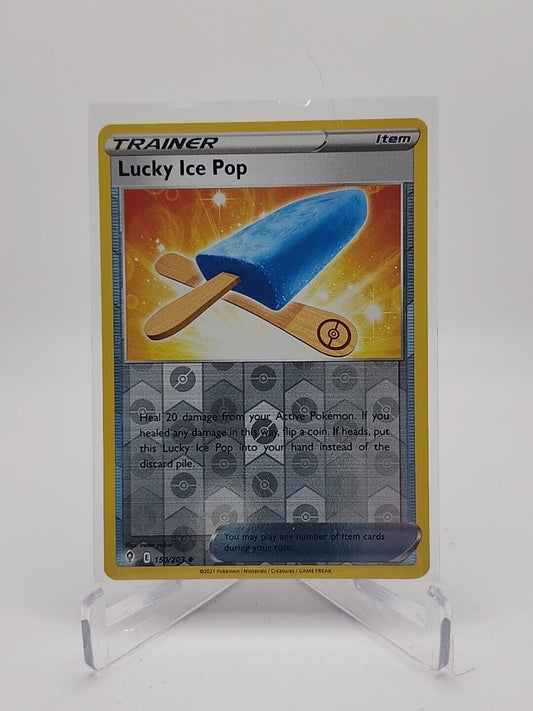 Lucky Ice Pop [Reverse Holo]  150/203 Pokémon TCG Evolving Skies