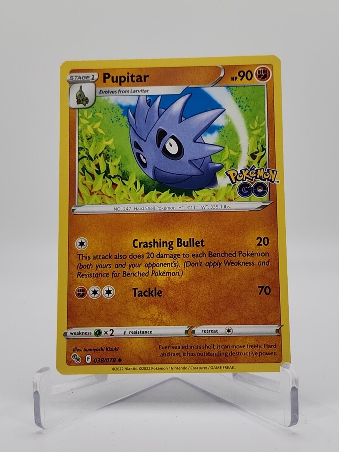 Pupitar 38/78 Pokémon TGC Pokemon Go