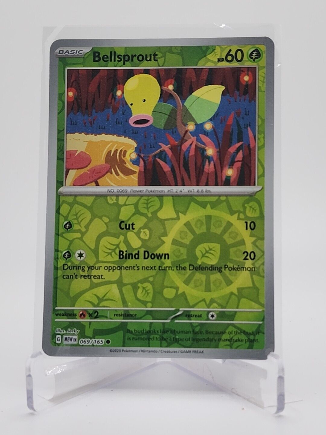 69/165 Bellsprout [Reverse Holo]  Pokémon TGC Scarlet & Violet - 151