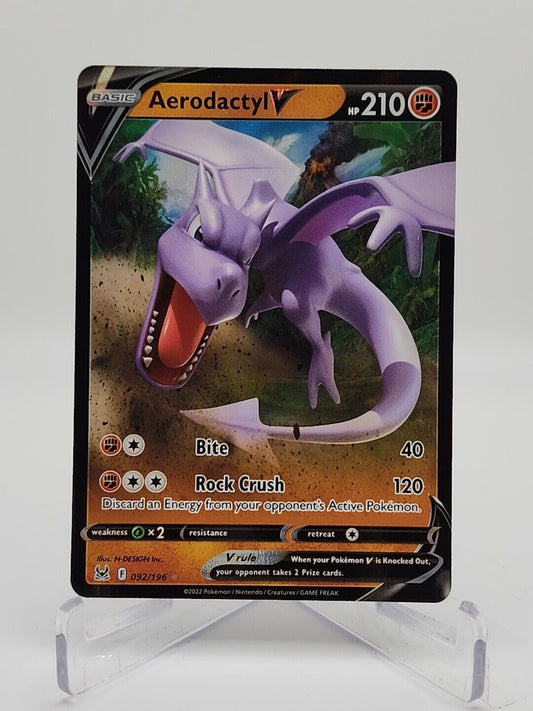 Aerodactyl V  92/196 Pokémon TCG Lost Origin