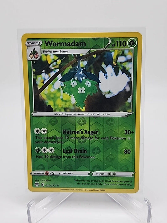 Wormadam [Reverse Holo]  10/172 Pokémon TCG Brilliant Stars