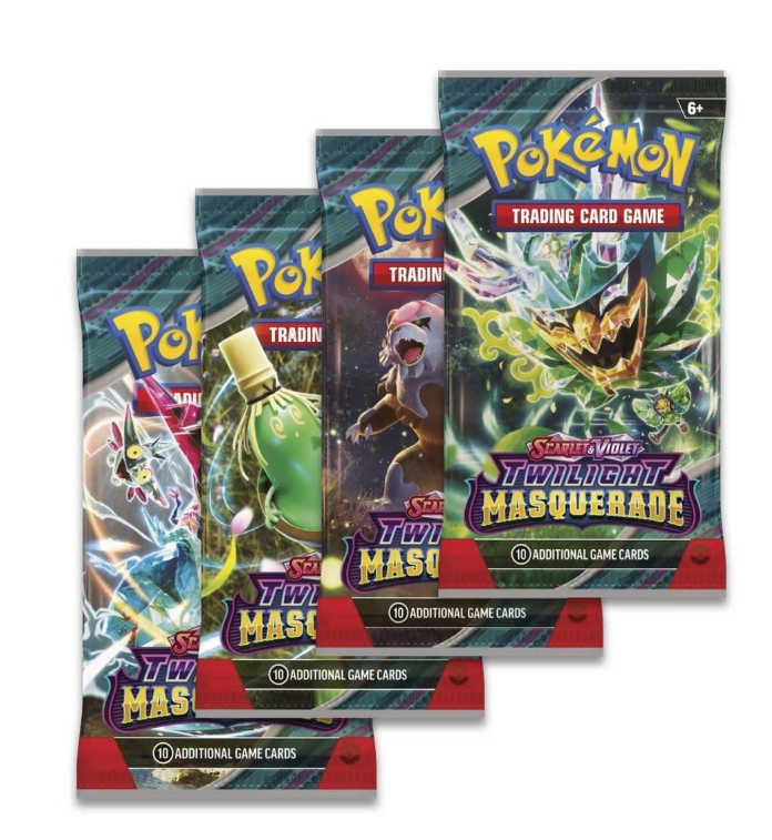 Pokémon TCG - Twilight Masquerade Booster Pack Sealed (Pack Art Varies)