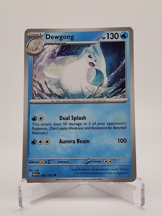 87/165 Dewgong  Pokémon TGC Scarlet & Violet - 151