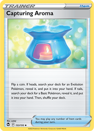 Capturing Aroma  153/195 Pokémon TCG Silver Tempest