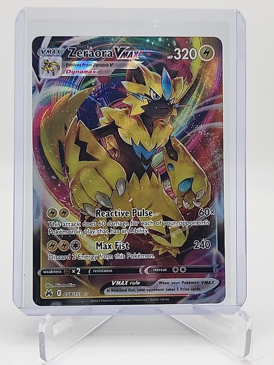 Zeraora VMAX  54/159 Pokémon TCG Crown Zenith