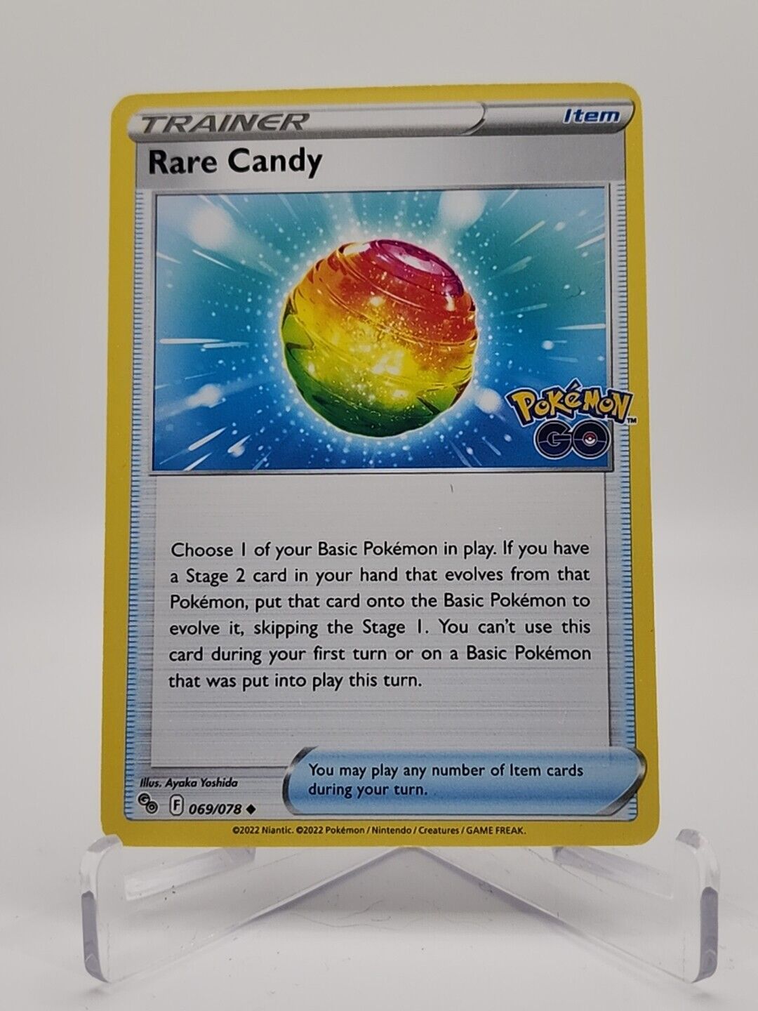 Rare Candy 69/78 Pokémon TGC Pokemon Go