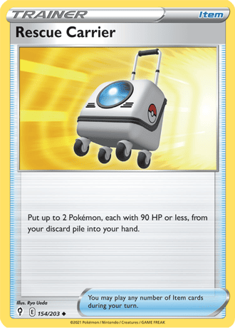 Rescue Carrier  154/203 Pokémon TCG Evolving Skies