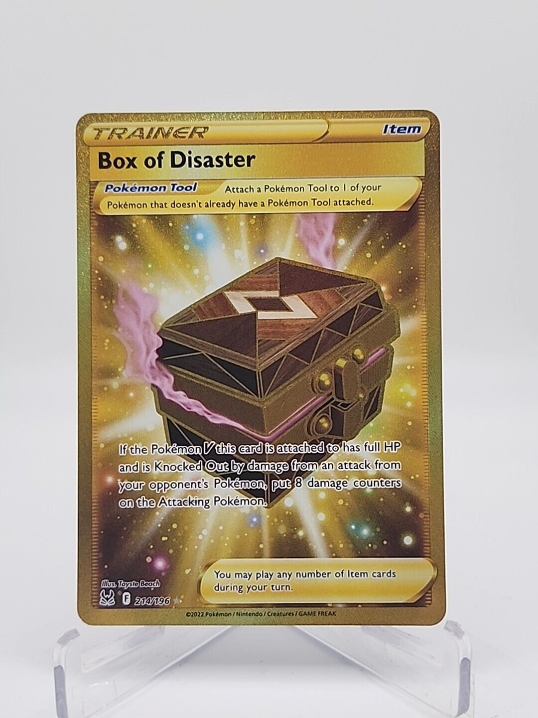 Box of Disaster  214/196 Pokémon TCG Lost Origin