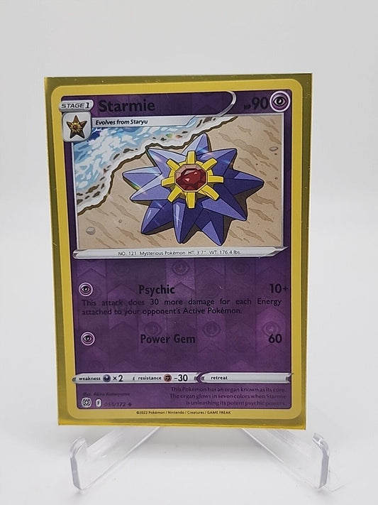 Starmie [Reverse Holo]  55/172 Pokémon TCG Brilliant Stars