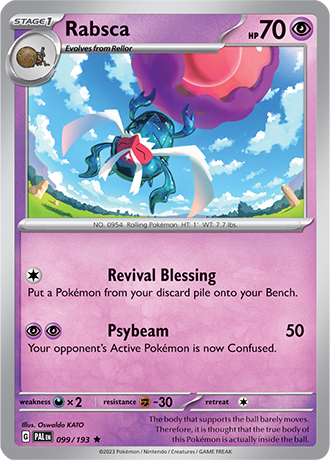 Rabsca [Reverse Holo]  99/193 Pokémon TCG Paldea Evolved