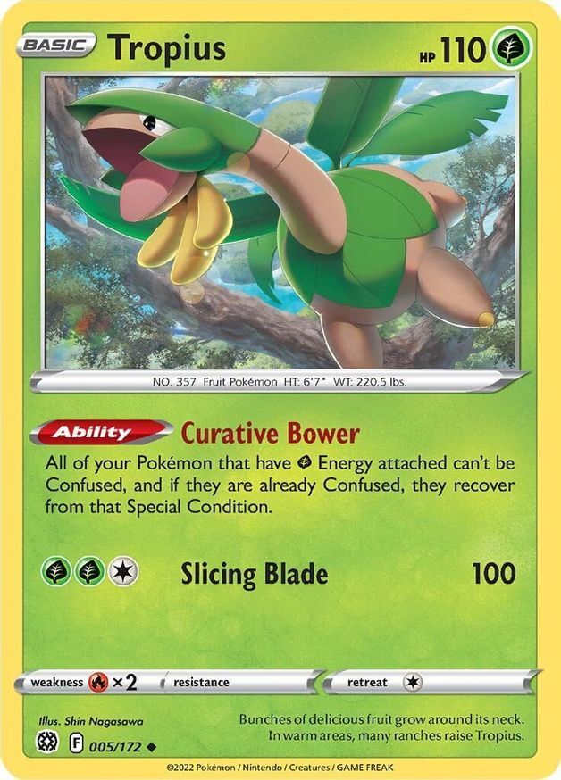 Tropius  5/172 Pokémon TCG Brilliant Stars