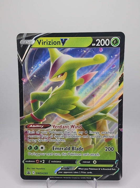 Virizion V [Jumbo]  SWSH295 Pokémon TCG  - Jumbo Card