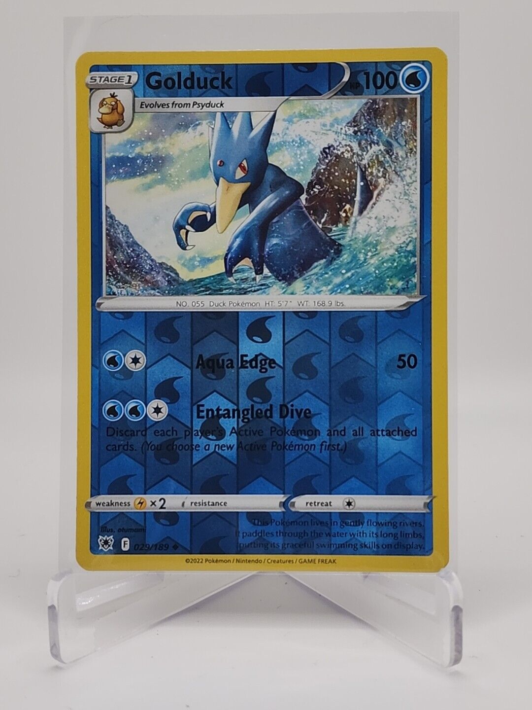 Golduck [Reverse Holo]  29/189 Pokémon TCG Astral Radiance