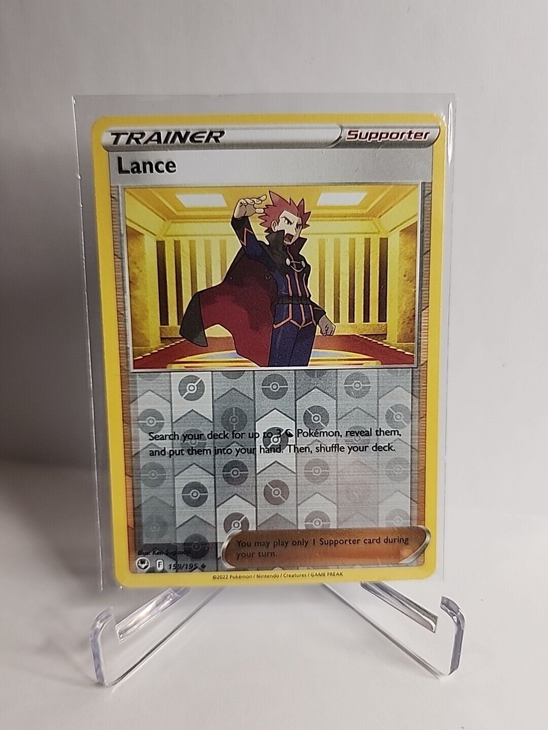 Lance [Reverse Holo] 159/195 Pokémon Cards Silver Tempest