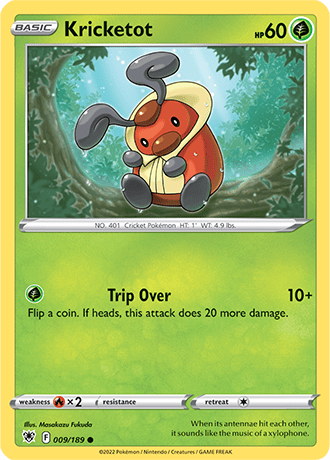 Kricketot  9/189 Pokémon TCG Astral Radiance