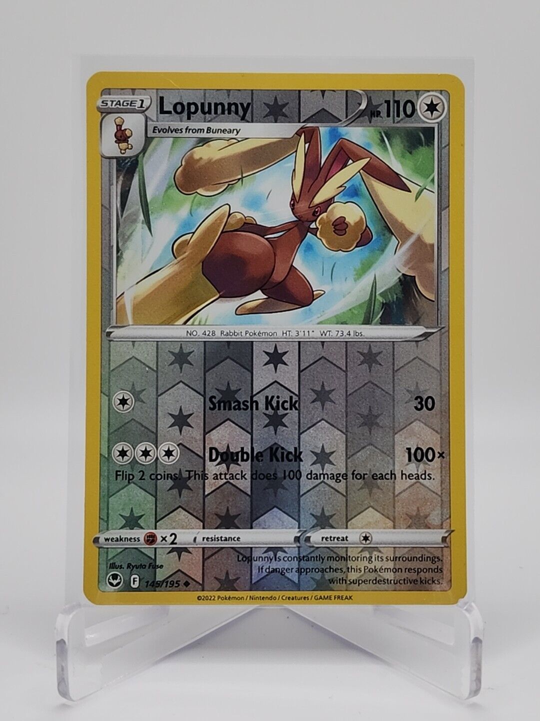 Lopunny [Reverse Holo]  145/195 Pokémon TCG Silver Tempest