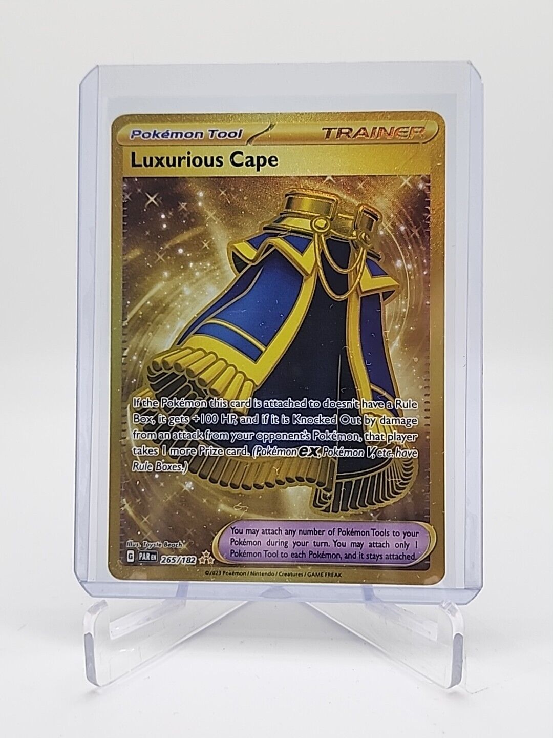 Luxurious Cape  265/182 Pokémon TCG Paradox Rift