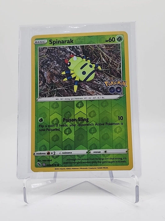 Spinarak [Ditto] 6/78 Pokémon TGC Pokemon Go