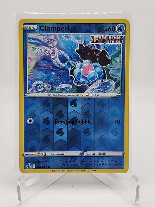 Clamperl [Reverse Holo]  65/264 Pokémon TCG Fusion Strike