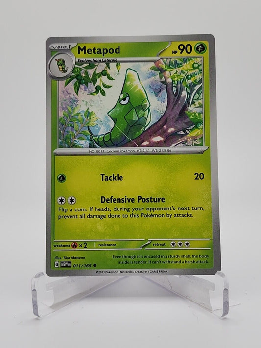 11/165 Metapod  Pokémon TGC Scarlet & Violet - 151