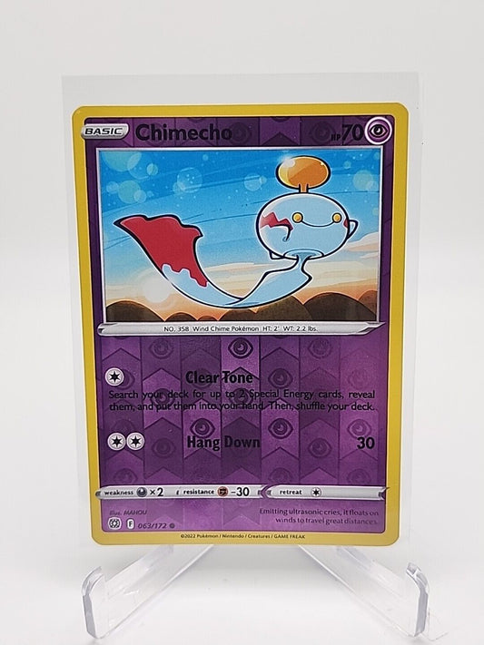 Chimecho [Reverse Holo]  63/172 Pokémon TCG Brilliant Stars