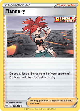 Flannery  139/203 Pokémon TCG Chilling Reign