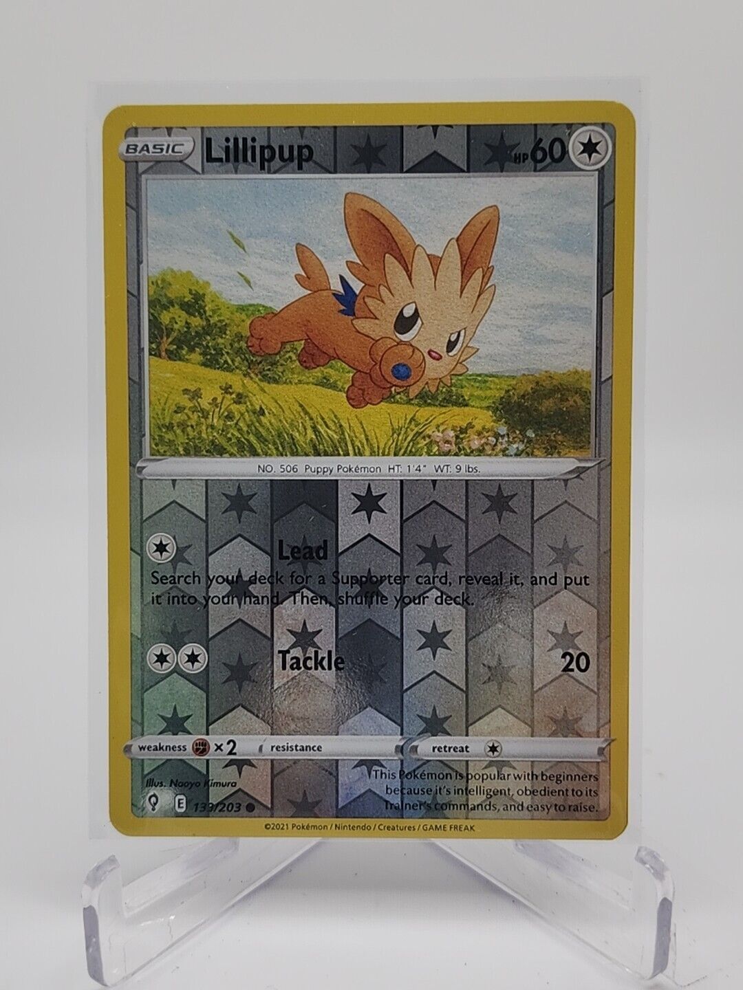 Lillipup [Reverse Holo]  133/203 Pokémon TCG Evolving Skies