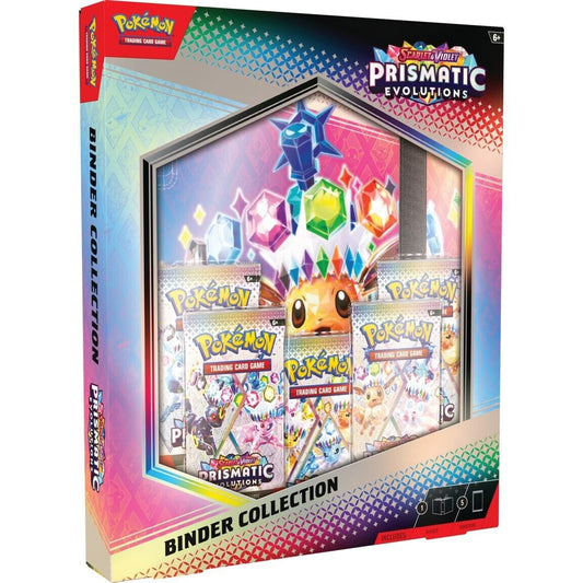 Pokémon TCG: PRISMATIC EVOLUTIONS Binder Collection (Brand New/Sealed)