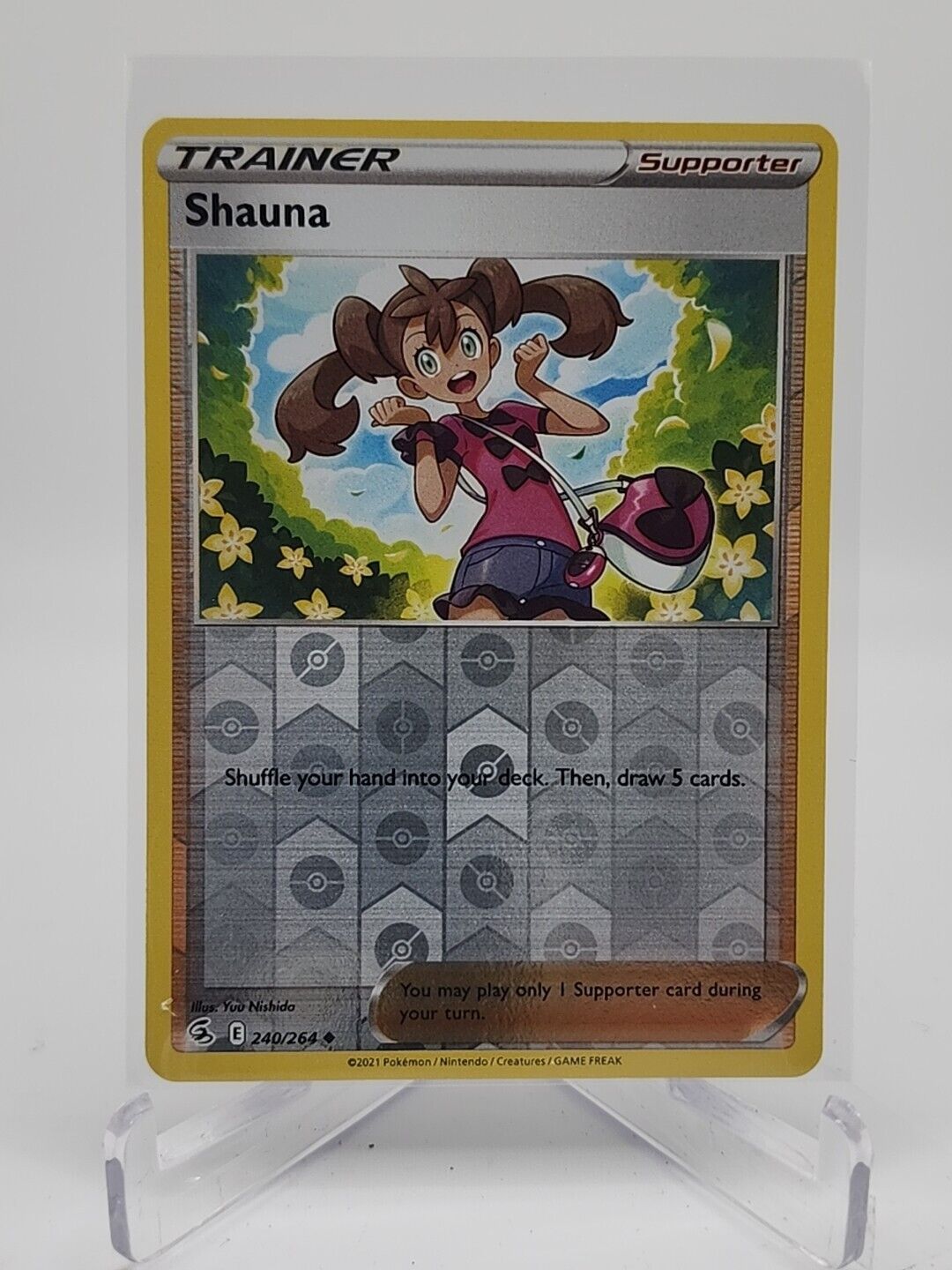 Shauna [Reverse Holo]  240/264 Pokémon TCG Fusion Strike