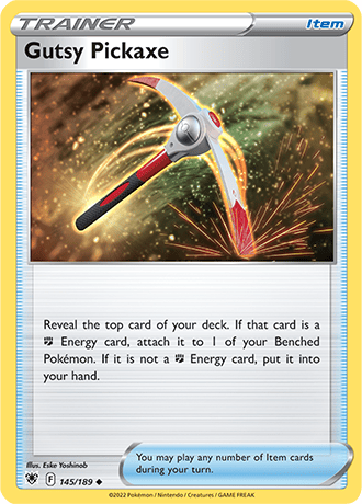 Gutsy Pickaxe  145/189 Pokémon TCG Astral Radiance