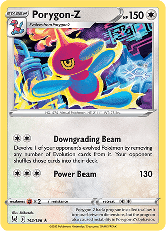 Porygon-Z  142/196 Pokémon TCG Lost Origin