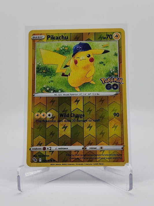 Pikachu [Reverse Holo] 28/78 Pokémon TGC Pokemon Go