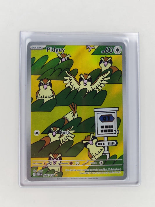 Pidgey 207/197 Pokémon TGC Obsidian Flames