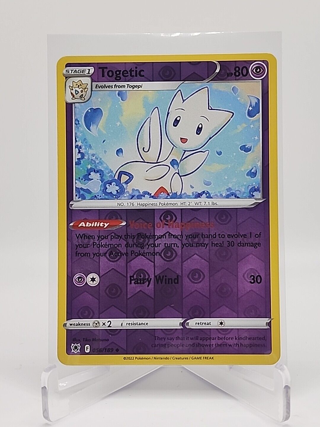 Togetic [Reverse Holo]  56/189 Pokémon TCG Astral Radiance