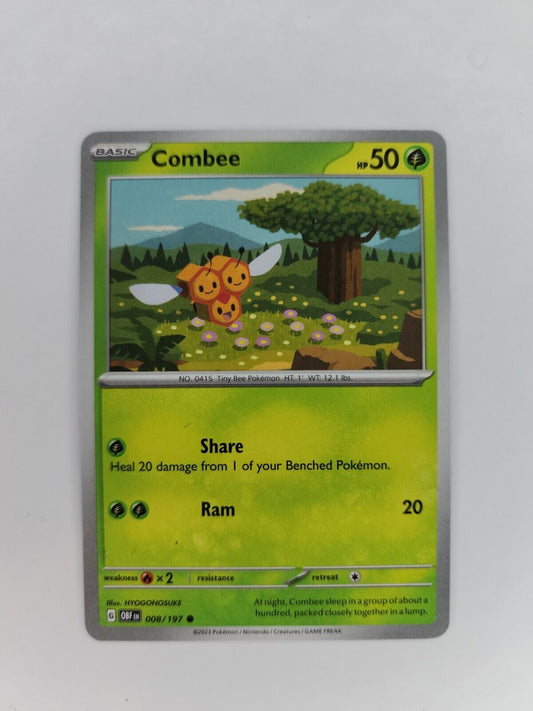 Combee 8/197 Pokémon TGC Obsidian Flames