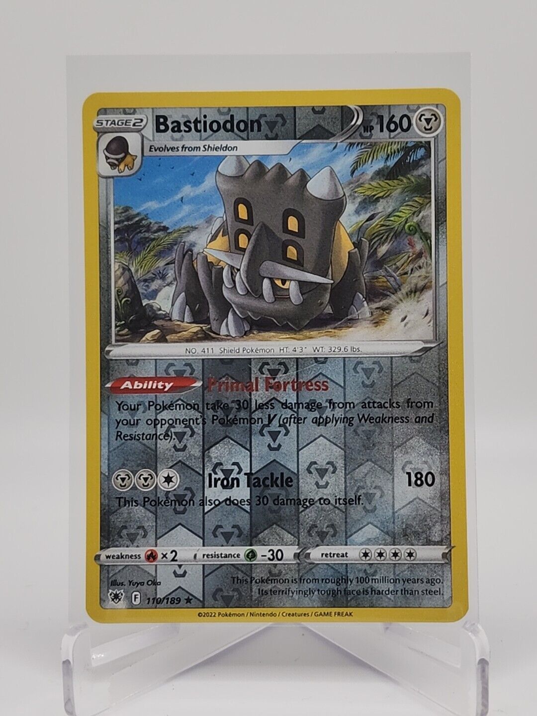 Bastiodon [Reverse Holo]  110/189 Pokémon TCG Astral Radiance