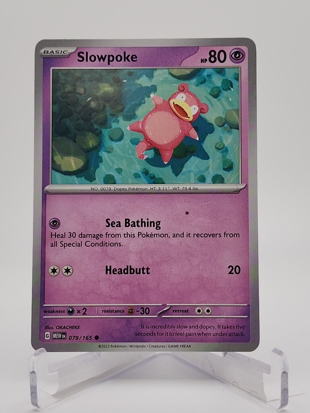 79/165 Slowpoke  Pokémon TGC Scarlet & Violet - 151